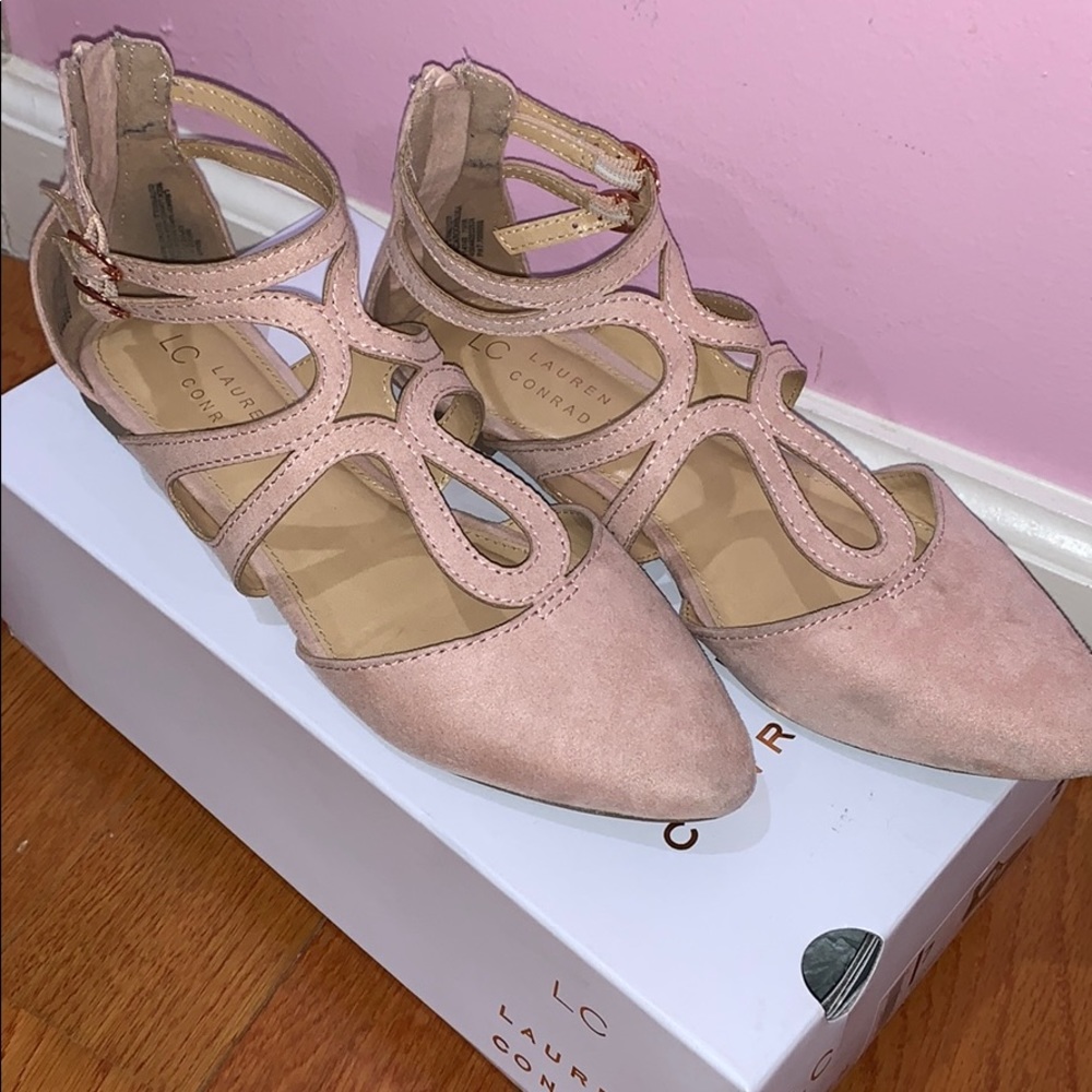 Pink flat